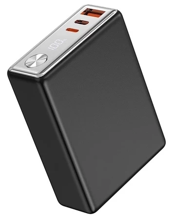 Внешний аккумулятор Wiwu Wi-P006 Power Bank 20000 mAh 20W, Чёрный