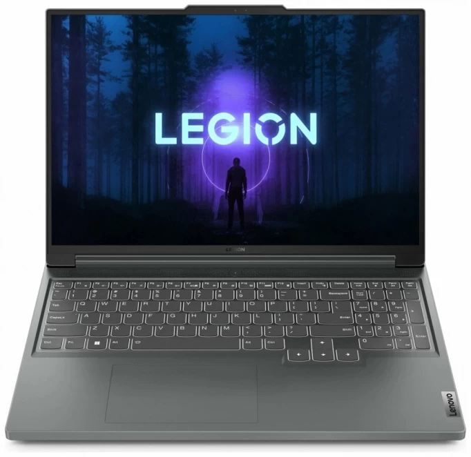 Lenovo Legion Slim 5, Серый (82YA00DMLK) (16", IPS, Intel Core i5 13420H, 16GB, 512GB SSD, NVIDIA GeForce RTX 3050, no OS) 16IRH8