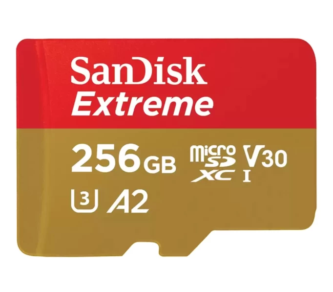 Карта памяти Sandisk 256Gb Extreme microSDXC Class 10 UHS-l 190мб/c