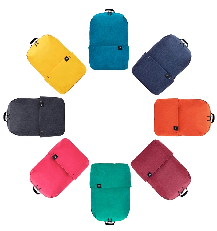 Рюкзак XiaoMi Mi Colorful Small Backpack, чёрный