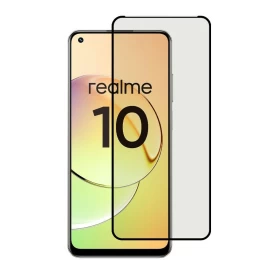 Защитное стекло для Realme 10, Чёрное
