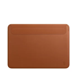Чехол Wiwu Skin New Pro 2 Leather Sleeve для MacBook Air 13.6 (2022), Коричневый