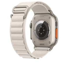 Ремешок Alpine Solo Loop для Apple Watch 42/44/45/49мм, Белый