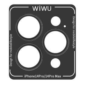 Защитное стекло на камеру Wiwu Lens Guard для iPhone 14 Pro/14 Pro Max, Серый