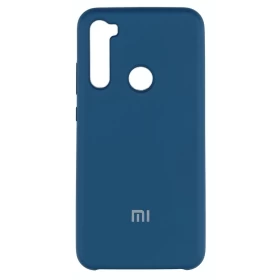 Чехол Silicone Case для Redmi Note 8, Синий