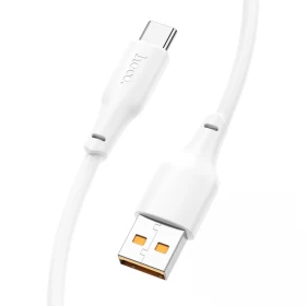 Кабель Hoco X93 USB to Type-C, 3А, PD100W, 1м, Белый