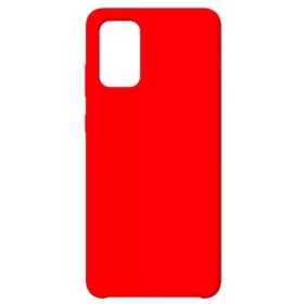 Чехол Silicone Case для Samsung Galaxy A02S, Красный