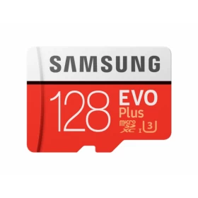 Карта памяти Samsung 128GB MicroSD EVO PLUS (MB-MC128KA/RU)