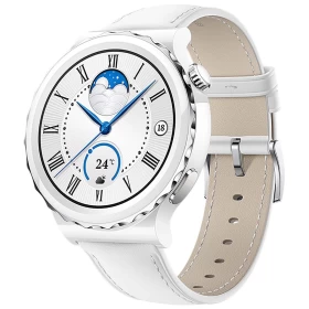 Умные часы Huawei Watch GT 3 Pro, белый/ серебристый (FRG-B19V)