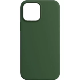 Накладка Silicone Case для iPhone 15, Тёмно-зелёная