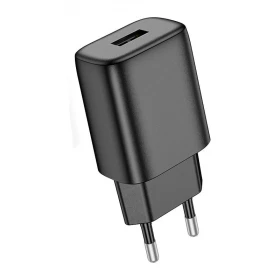 Сетевое зарядное устройство Hoco C134A 12W, Чёрное