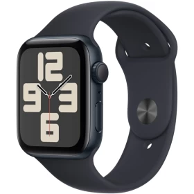 Apple Watch SE 2023, 44 мм, алюминий цвета "тёмная ночь", Midnight Sport Band, размер S/M (MRE73)