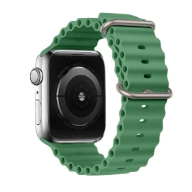 Ремешок Ocean Silicone для Apple Watch 42/44/45/49мм, Зелёный