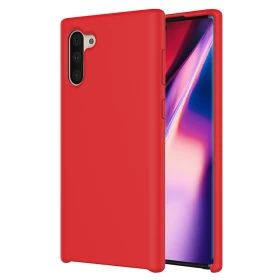 Чехол Silicone Cover для Samsung Galaxy Note 10, красный