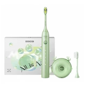 Электрическая зубная щетка XiaoMi Soocas All-Care Sonic Electric Toothbrush D3 (с кейсом для стерилизации), Green