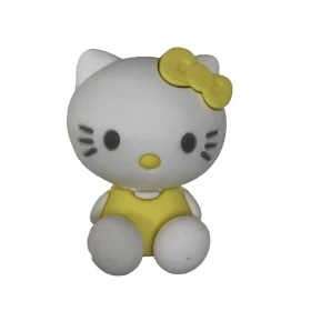 Брелок OStock Design Hero Silicone (Hello Kitty), Жёлтый