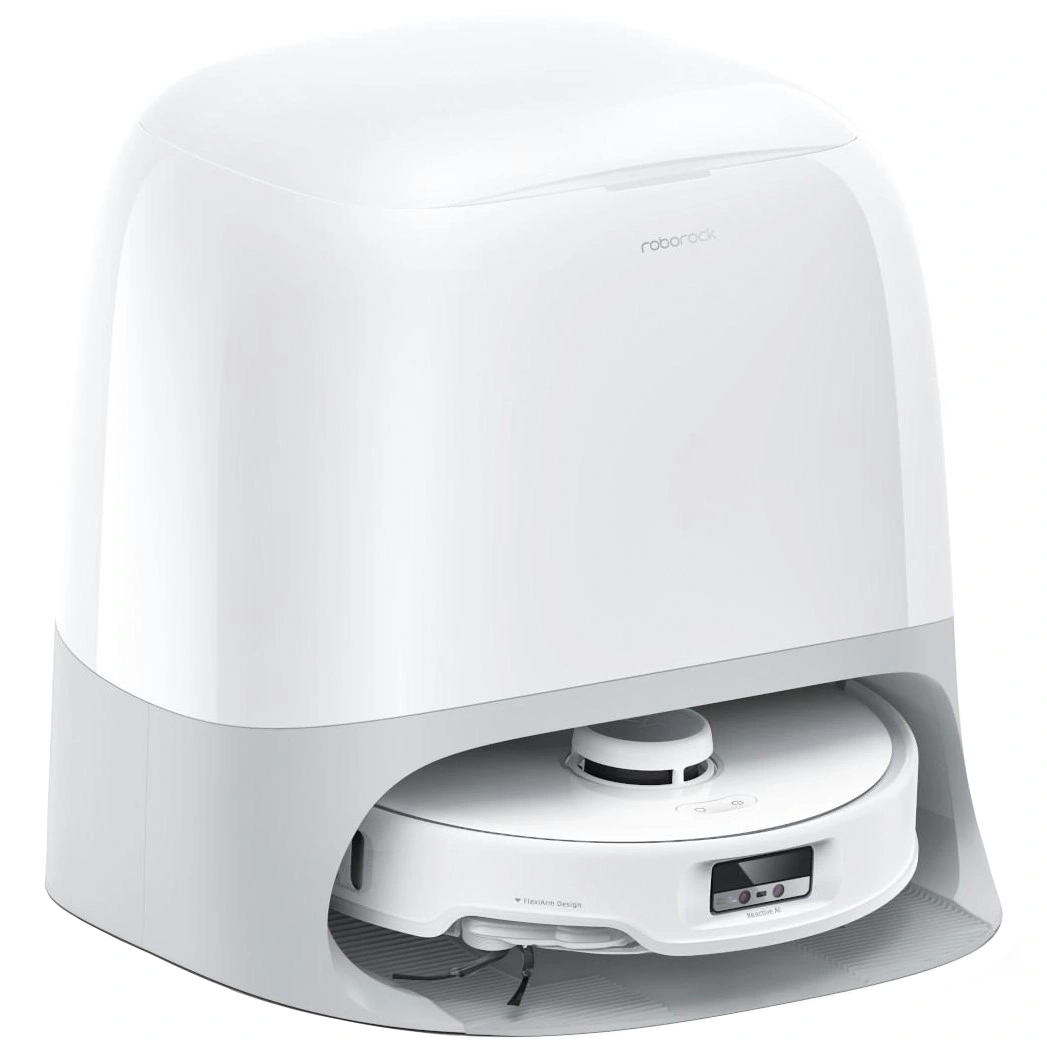 Робот-пылесос Roborock Qrevo Curv 5A1, White (RRE0VIC+EWFD26HRR). Фото 3