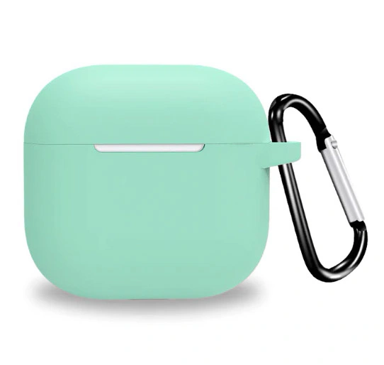 Чехол Silicone Case для наушников AirPods 4, Mint Green. Фото 1