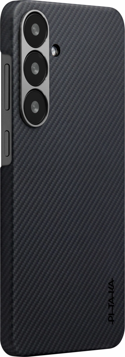 Накладка Pitaka Ultra-Slim для Samsung Galaxy S25, Black/Gray (KS2501). Фото 2