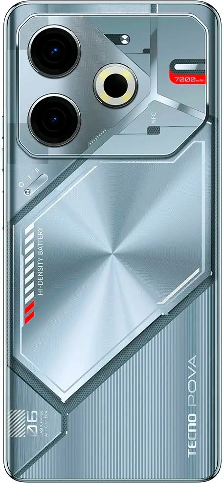 Смартфон Tecno Pova 6 Neo 8/256Gb Starry Silver. Фото 3