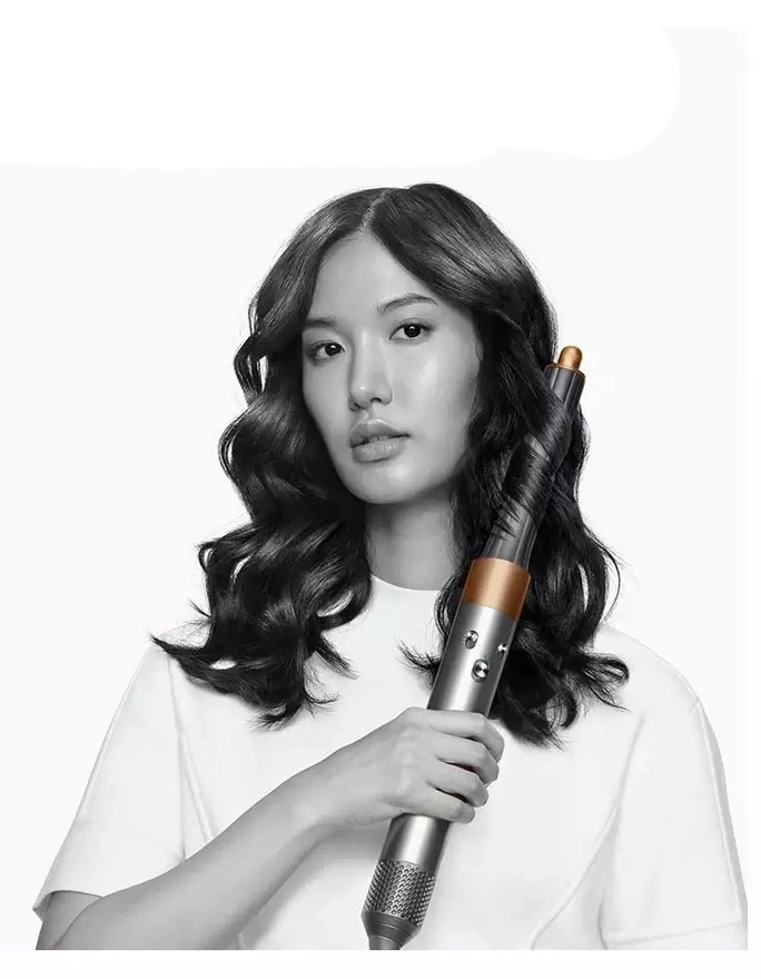Стайлер для волос Dyson AirWrap Origin Long HS05, Nickel/Rich Cooper. Фото 3