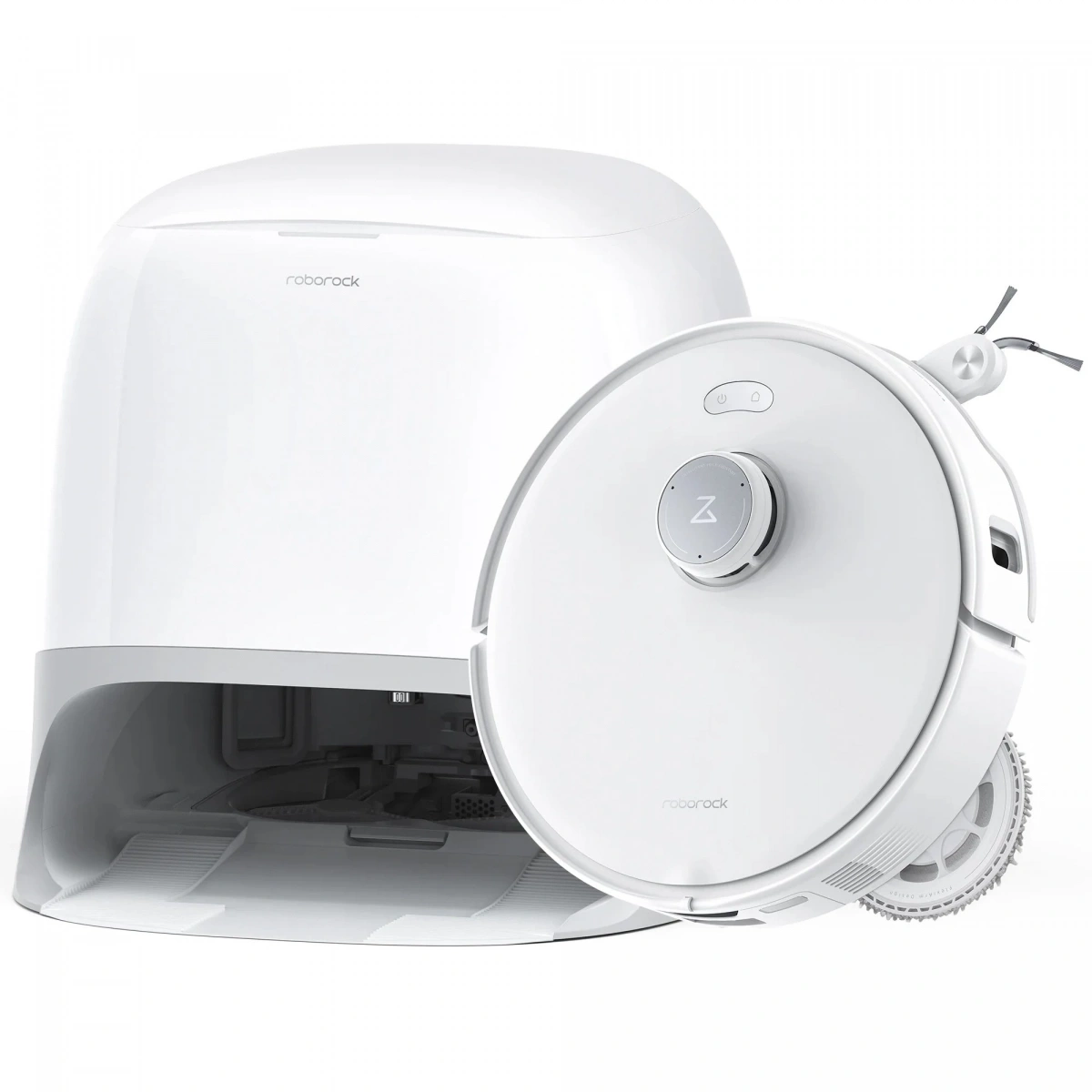 Робот-пылесос Roborock Qrevo Curv 5A1, White (RRE0VIC+EWFD26HRR). Фото 4