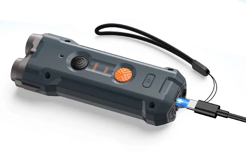 Отпугиватель собак ультразвуковой XiaoMi Rojeco U20 Ultrasonic Dog Trainer LED, Серый (RQGQU20-03). Фото 3