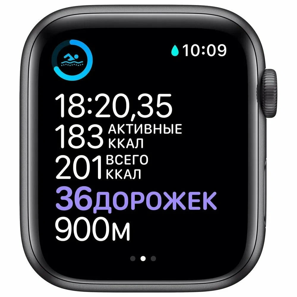 Умные часы Apple Watch Series 6, 40 мм, алюминий цвета "серый космос" (Уцененный товар). Фото 3