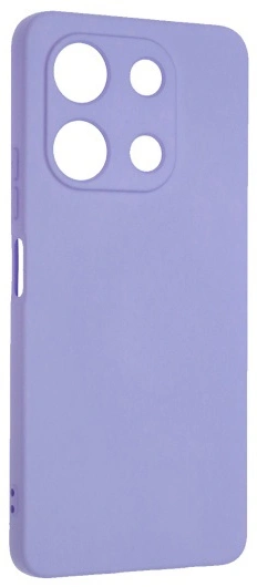 Накладка Silicone Case Logo для Infinix Note 30, Лиловая. Фото 1
