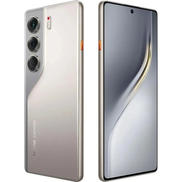 Смартфон Tecno Camon 40 12/256Гб Пустынный титановый (CM5). Фото 4