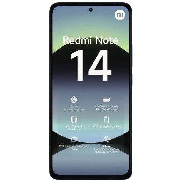 Смартфон Redmi Note 14 8/128Gb Ocean Blue. Фото 2