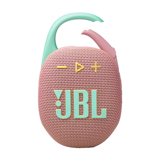 Беспроводная акустика JBL Clip 5, Розовая. Фото 1
