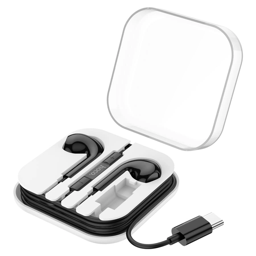 Наушники Hoco M101 Max Type-C, Чёрные. Фото 4