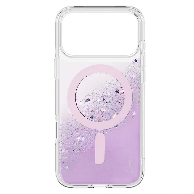 Накладка Uniq COEHL Resin Lyra MagSafe для iPhone 17 Pro, Lavender Haze (IP6.3P(2025)-LYRMLHAZ). Фото 2