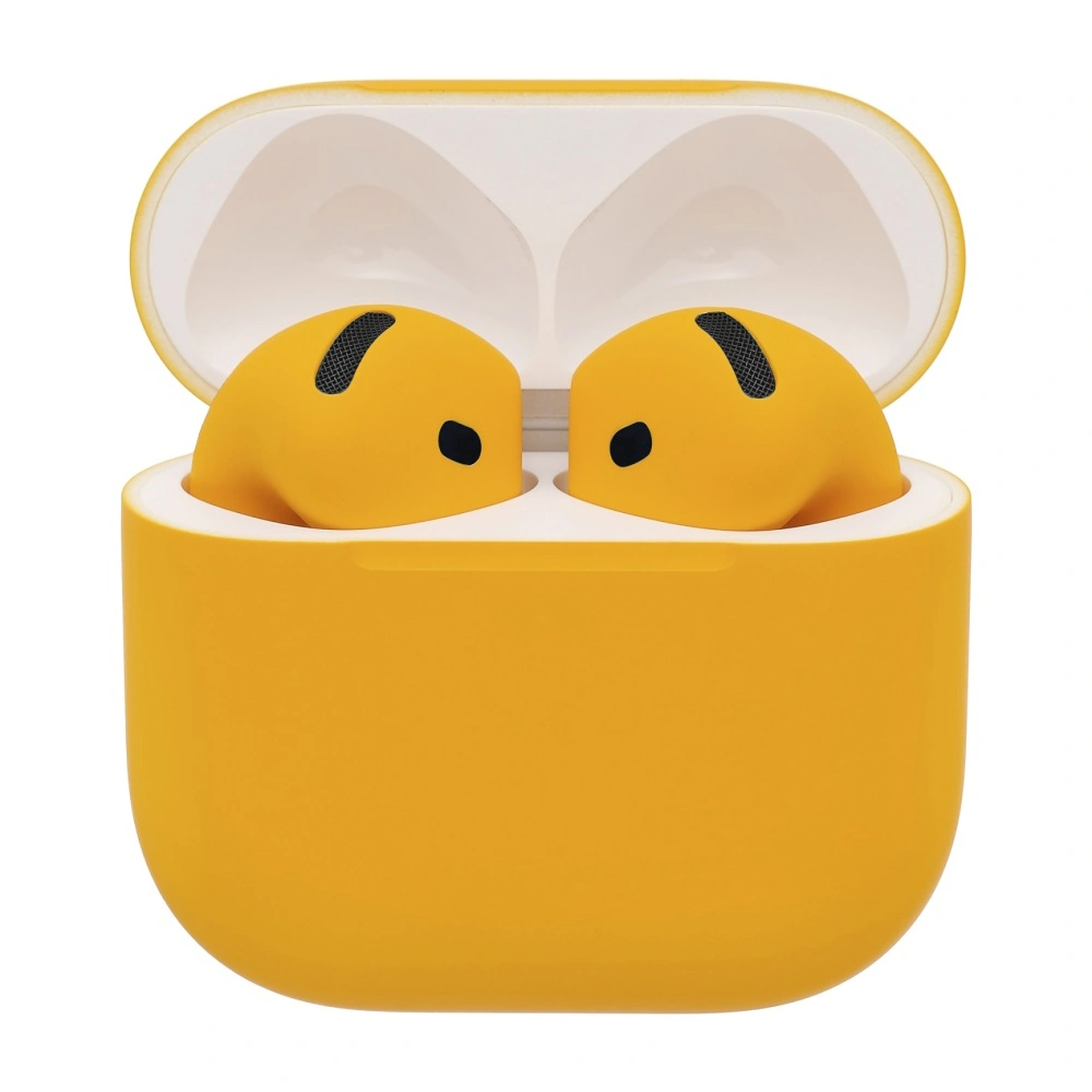 Беспроводные наушники Apple AirPods 4 Color (Matte Dark Yellow). Фото 1