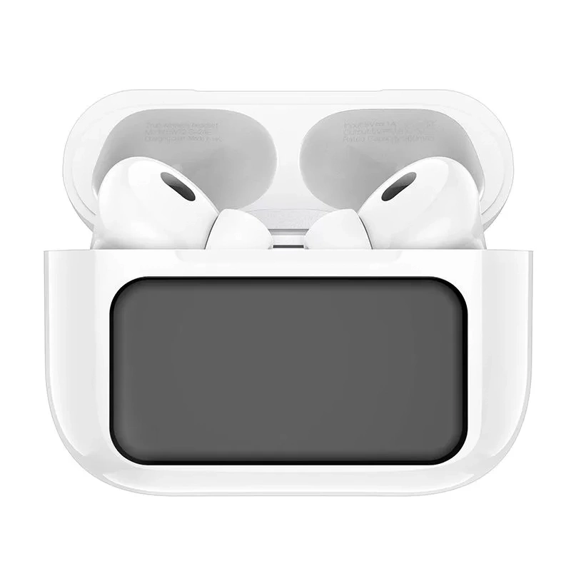 Беспроводные наушники Hoco EW72 Soar TWS ANC LCD Color Touchscreen, Белые. Фото 3