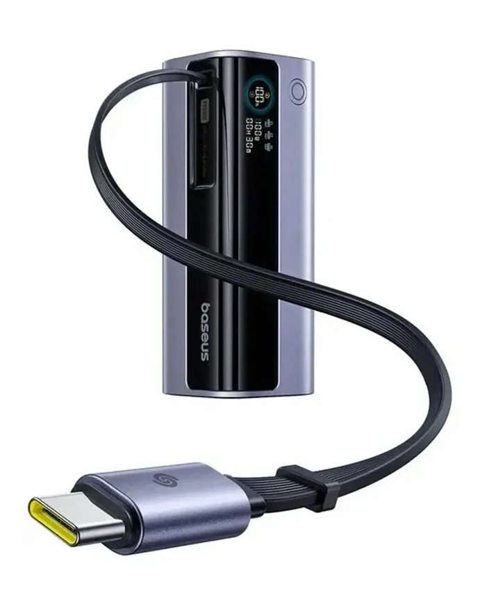 Внешний аккумулятор Baseus EnerGeek GR11 145Вт 20000мАч, Чёрный (E0027B01). Фото 2