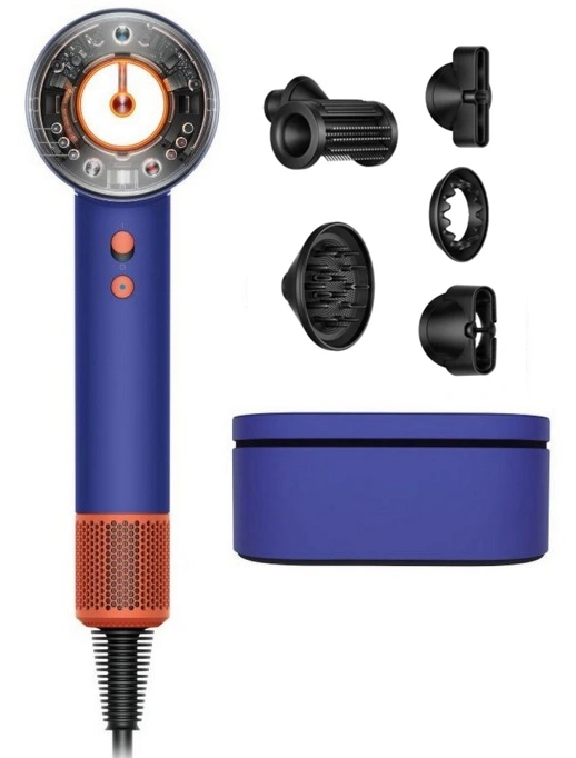 Фен Dyson Supersonic Nural HD16, Vinca Blue/Topaz (Подарочный кейс для хранения). Фото 1