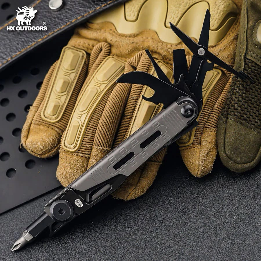 Мультитул XiaoMi HX OUTDOORS Versatile Tool 1, Серый (GQ-28A). Фото 4