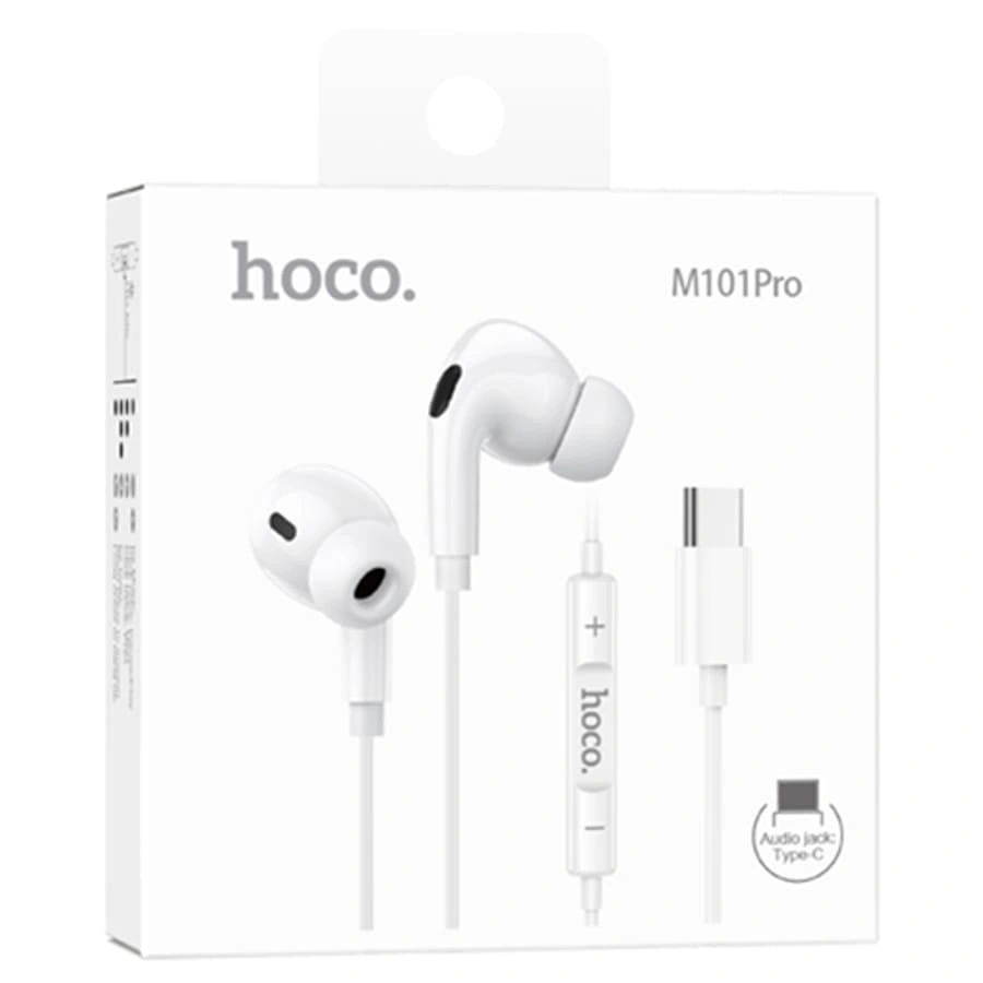 Наушники Hoco M101 Pro Type-C, Белые. Фото 4