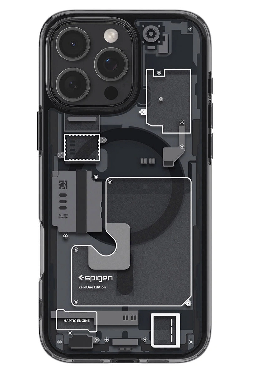 Накладка Spigen Ultra Hybrid MagSafe для iPhone 16 Pro Max, Zero One (ACS08004). Фото 2