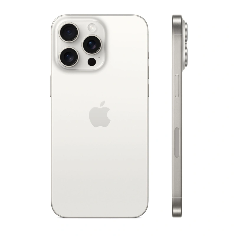 Смартфон Apple iPhone 15 Pro 128Gb White Titanium (eSIM+SIM). Фото 4
