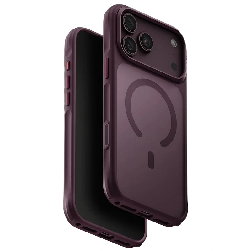 Накладка Uniq для iPhone 18 Pro Max / iPhone 17 Pro Max Veren Frosted Shield Case (MagSafe), Smoky Frost (IP6.9P(2026)-VERNAFMSFST). Фото 1
