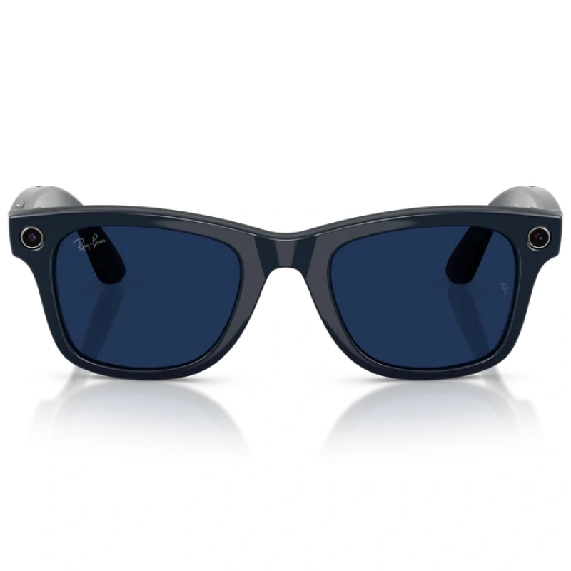Умные очки Ray Ban Wayfarer (Gen 2) RW4012 Блестящий космический синий/Переходящий сапфир L 155-53mm (601SSB). Фото 4