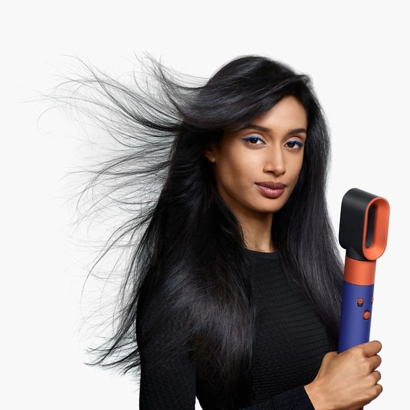 Стайлер для волос Dyson AirWrap ID Complete Long HS08, Vinca Blue/Topaz (подарочный кейс для хранения). Фото 5