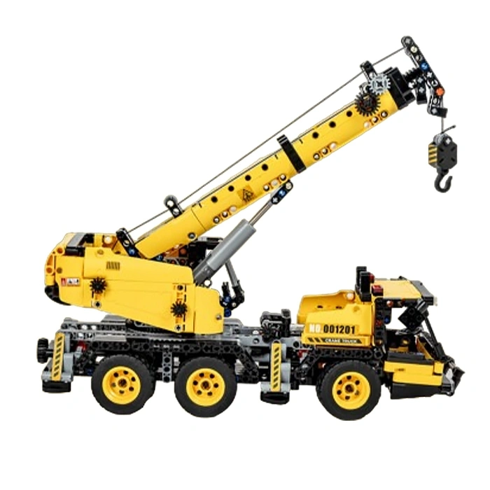 Конструктор ONEBOT Engineering Crane 716 деталей, Yellow (OBGCD56AIQI). Фото 3