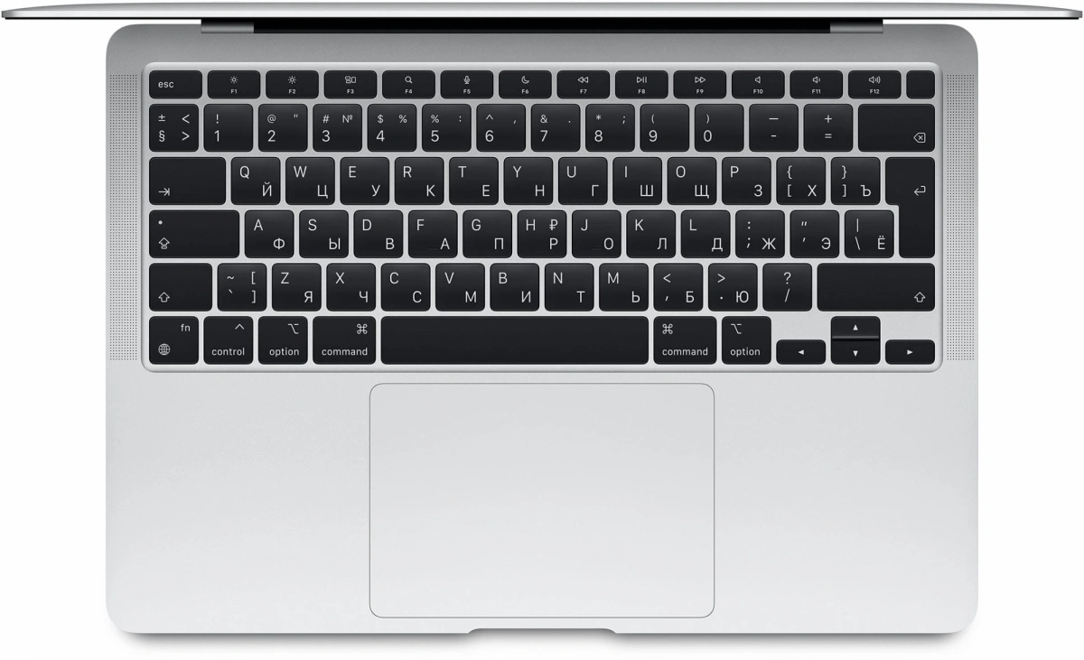 Apple MacBook Air 2020 256Gb Silver (MGN93) (M1, 8 ГБ, 256 ГБ SSD). Фото 2