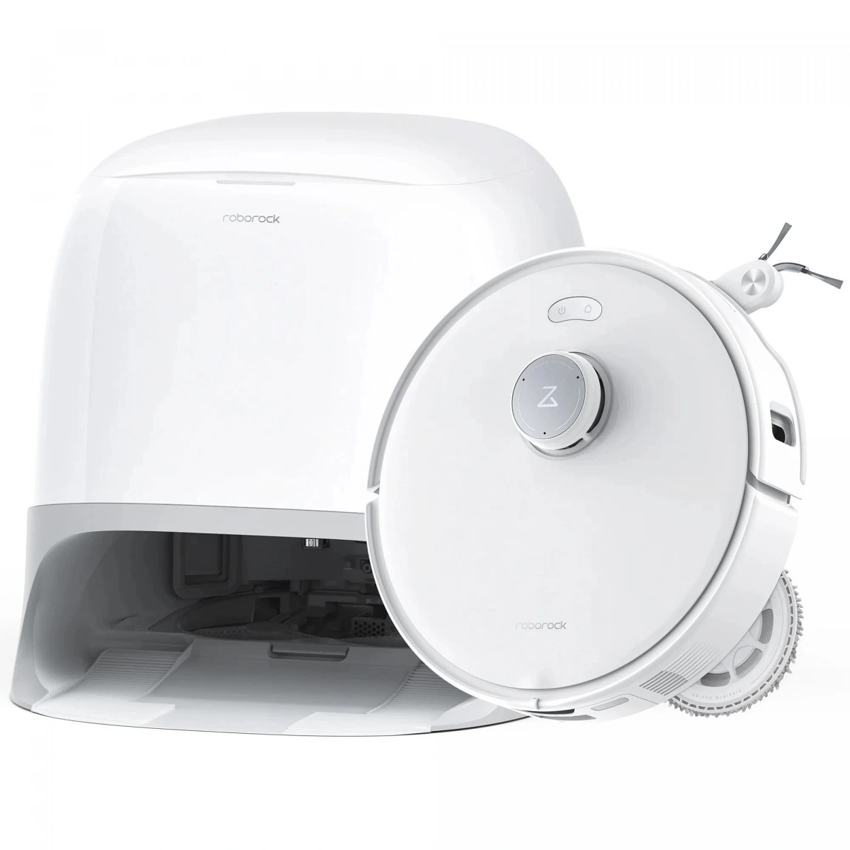 Робот-пылесос Roborock Qrevo CurvX (RRE0VIS), Белый. Фото 2