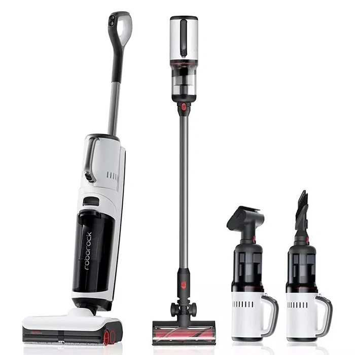 Вертикальный моющий пылесос Roborock Dyad Pro Combo (H1C1A), Белый. Фото 1