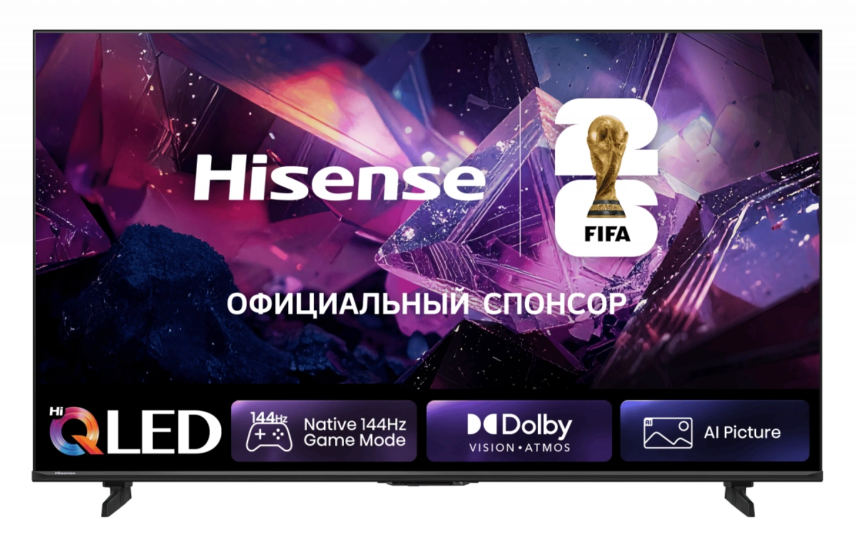 Телевизор Hisense 55E7S Pro (2026) 55" 4K UHD QLED Smart TV. Фото 1